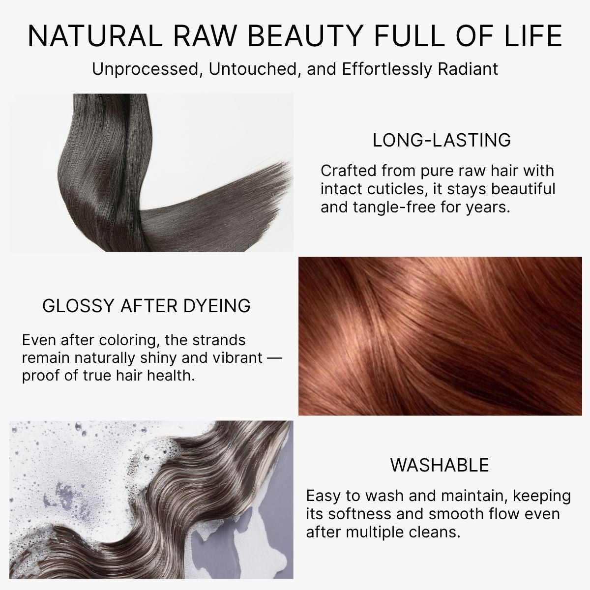 RawMagic Luxe Bundles - Pure Raw Hair x Obsidian Luster