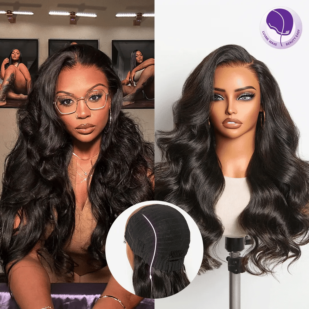 MyOwn-Fit™ PartingMax Glueless Personalized Comfort Wig 180% Density Loose Body Wave 7x6 Closure HD Lace Wig Pre Cut & Plucked & Bleached Ready to Go