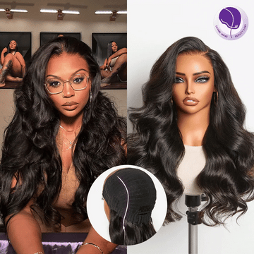 MyOwn-Fit™ PartingMax Glueless Personalized Comfort Wig 180% Density Loose Body Wave 7x6 Closure HD Lace Wig Pre Cut & Plucked & Bleached Ready to Go