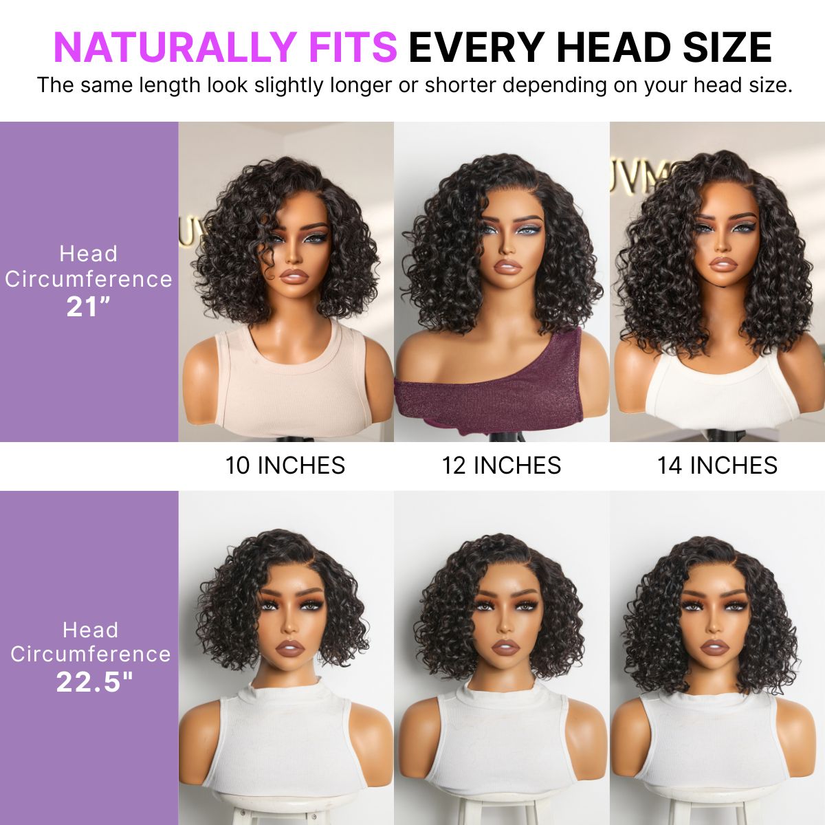 VIP ONLY | Ready to Go Blonde Highlight / Natural Black Water Wave Short Curly Bob Wig Glueless Minimalist HD Lace Wig Pre-Cut Lace