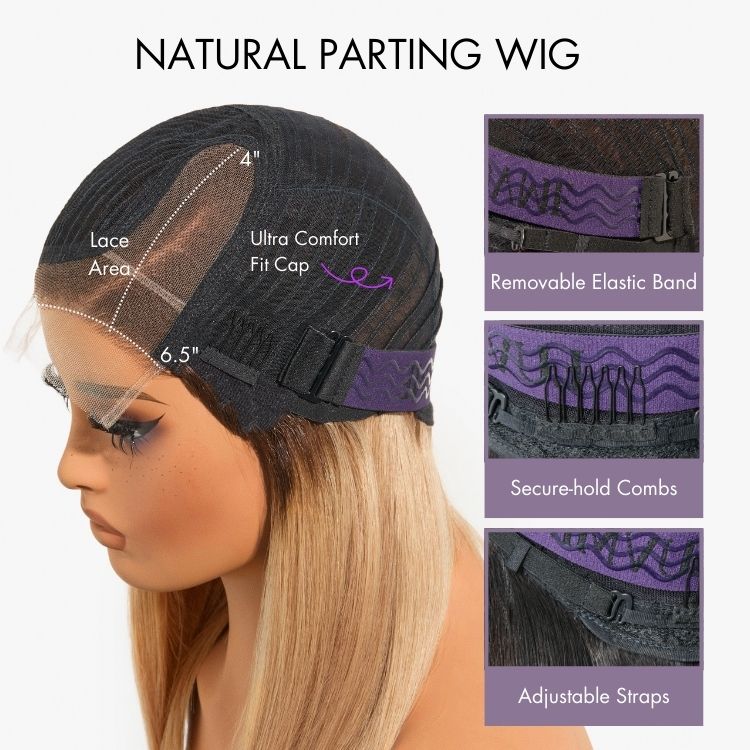 Luvme All-Day Comfort™ Wig Deep Wave Glueless Minimalist HD Lace Human Hair Curly Wig Pre-Cut Lace