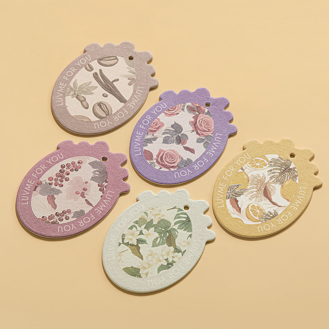10pcs Luvme Fragrance Cards, Premium Long-Lasting Aroma | Add-on Item