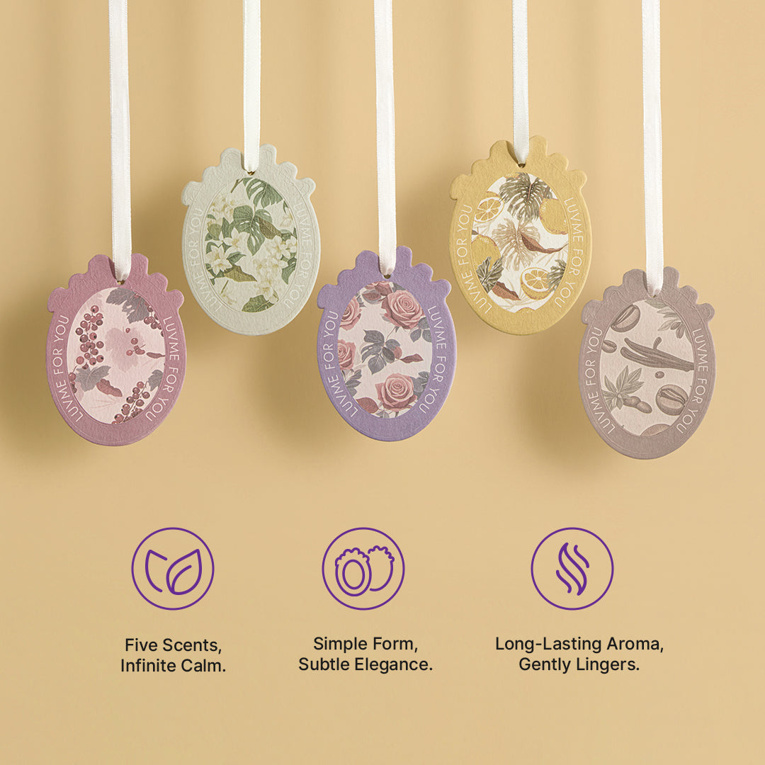 10pcs Luvme Fragrance Cards, Premium Long-Lasting Aroma | Add-on Item