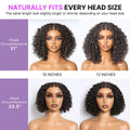 Get Free Wig | Readitress™ Boho Braids Deep Curly Glueless 5x5 Closure Lace with Braided Top Human Hair Wig Pre-Cut Lace - US Only