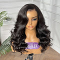 Outlet· 14'' ~20''| Natural Black Loose Wave Glueless 13x4 Lace Wig Pre-cut Lace