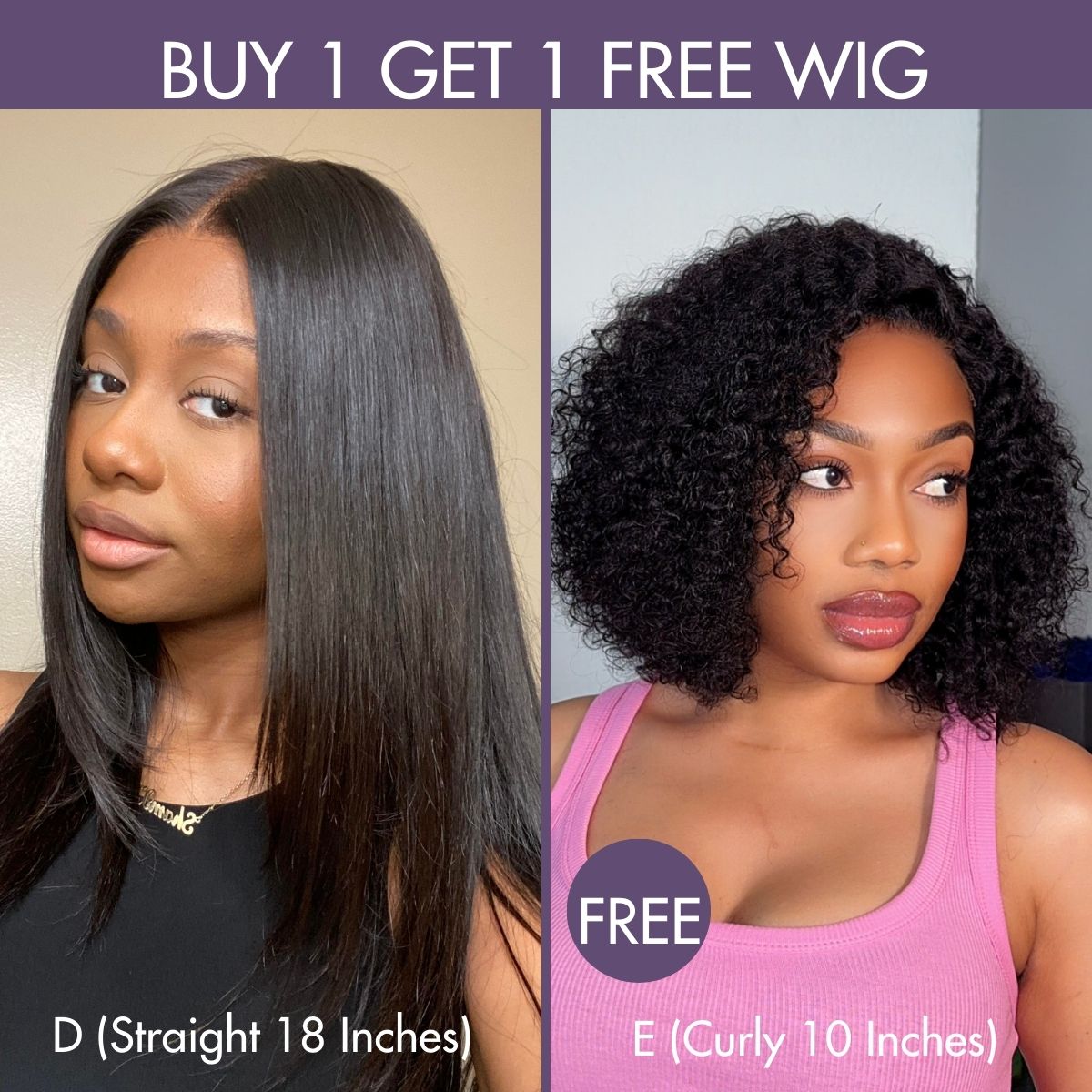 BOGO | Final Deal 18 inches to 22 inches  | 8 Styles Available Only 50 Left | No Code Needed | US ONLY