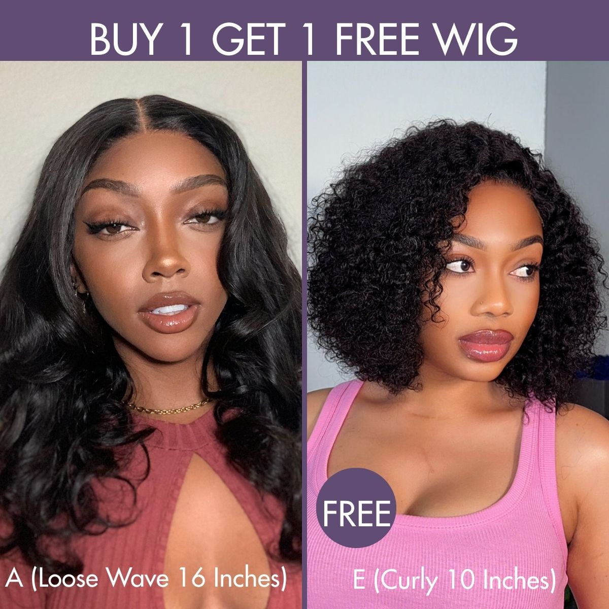 BOGO | Final Deal 18 inches to 22 inches  | 8 Styles Available Only 50 Left | No Code Needed | US ONLY