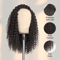 Luvme Too Easy Texture Half Wig 180% Density Fluffy Curly Glueless Flexi-Fit Drawstring Water Wave Wig