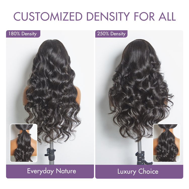 MyOwn-Fit™ PartingMax Glueless Wig 180% Density Loose Body Wave Ready to Go 7x6 Closure HD Lace Pre Cut & Plucked & Bleached