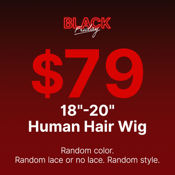 18-20 Inches= $79 | Mystery Box Curly Wig (VALUED Up To $299 )  | Random Color | Ships to US Only*