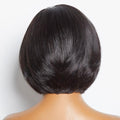 Final Restock | Mature Boss Pixie Cut with Swept Bangs Glueless Minimalist HD Lace Bob Wig - US Only