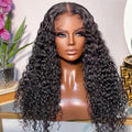 Deep Wave 5×5 Closure HD Lace Glueless Mid Part Long Wig 100% Human Hair - US Only