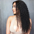 Deep Wave 5×5 Closure HD Lace Glueless Mid Part Long Wig 100% Human Hair - US Only