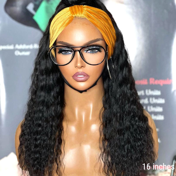 Final Restock | Throw On & Go Flowy Bohemian Curly Headband Long Wig - US Only