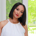 Quick & Easy Affordable U Part Bob Wig 100% Human Hair  - US Only