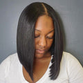 Quick & Easy Affordable U Part Bob Wig 100% Human Hair  - US Only
