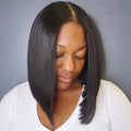 Quick & Easy Affordable U Part Bob Wig 100% Human Hair  - US Only