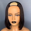 Quick & Easy Affordable U Part Bob Wig 100% Human Hair  - US Only